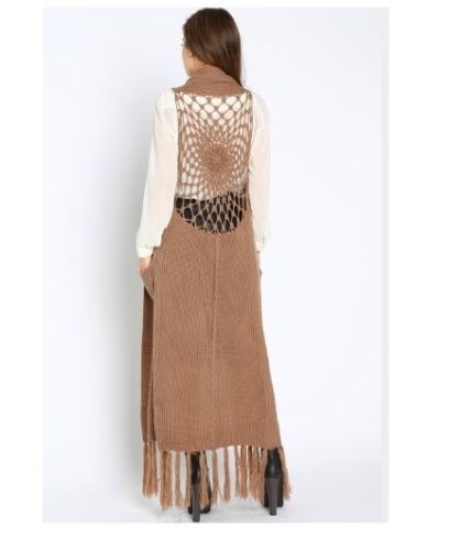 western duster cardigan