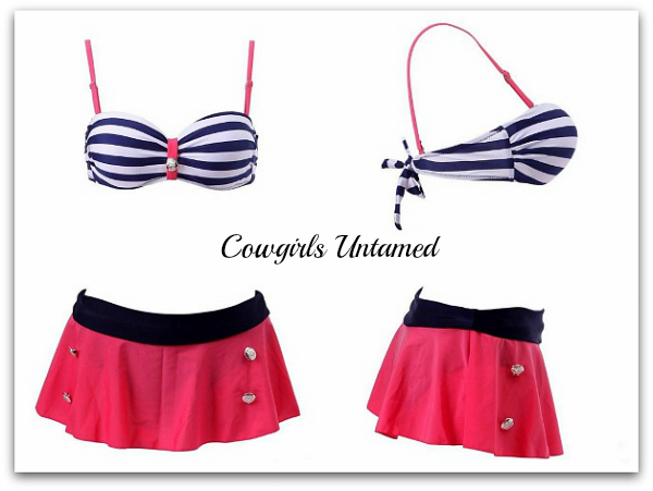 Cowgirl Lingerie | Cowgirls Untamed Bikini Swimsuit Bathing Suit Page 2