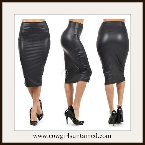 Faux leather skirt Casual, Club, Party, Cocktail, Evening, leather ...