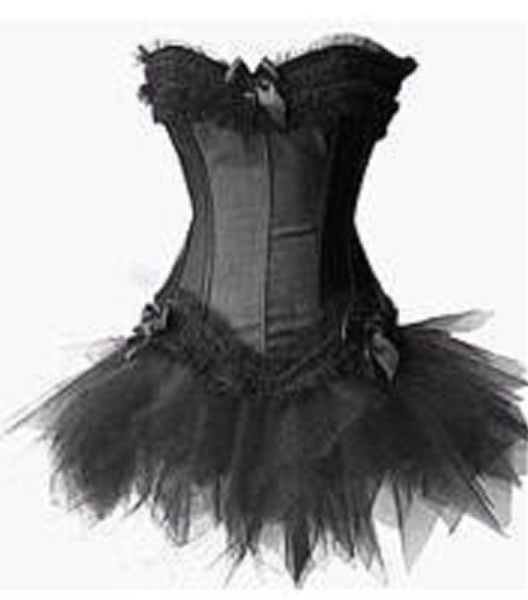 COWGIRL PETTICOAT Black 3 Layer Tier Tulle Short Pointed Hem Petticoat Undergarment Skirt 10" Long LAST ONE S/M