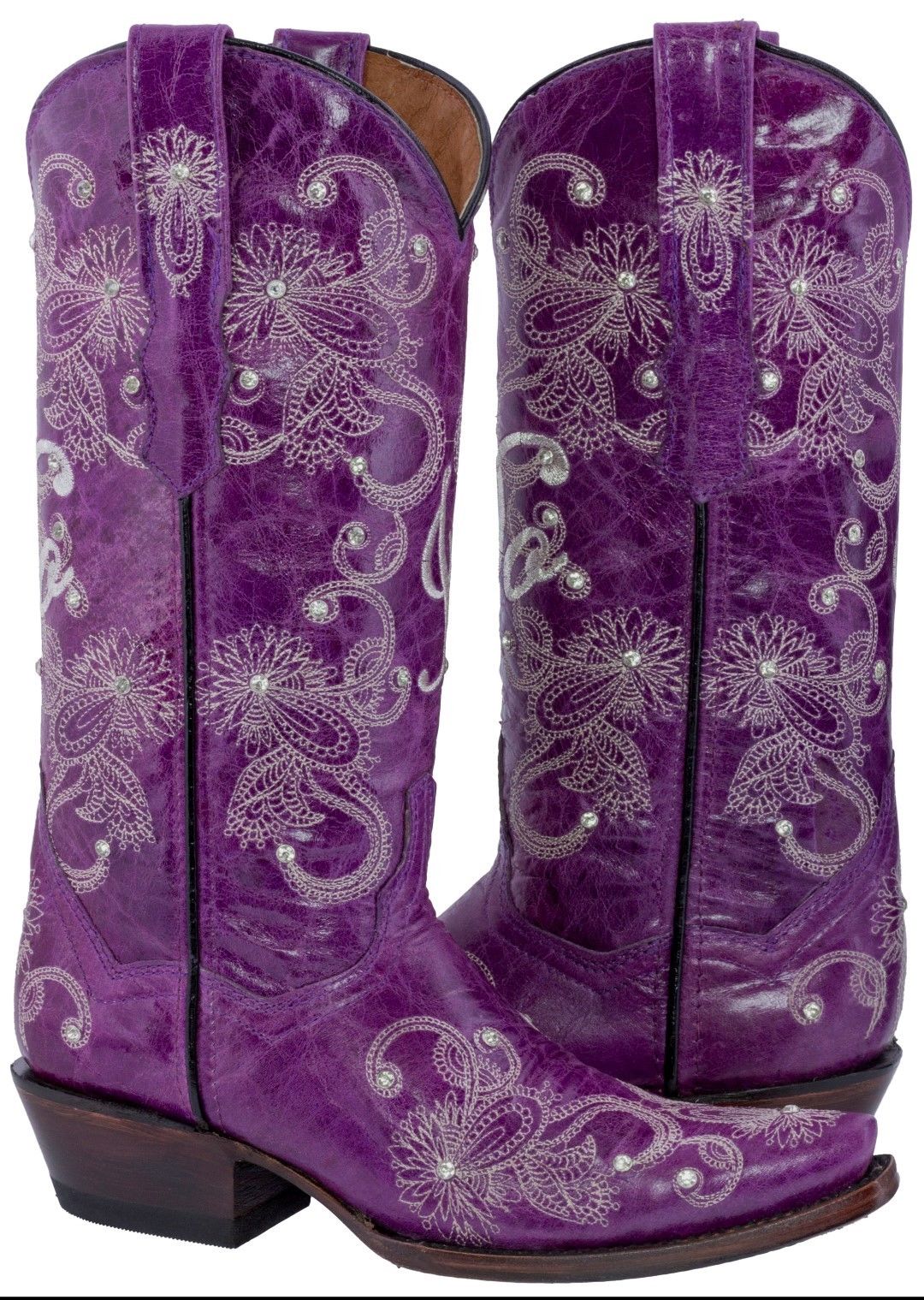 COWGIRL WEDDING BOOTS I Do and Floral 