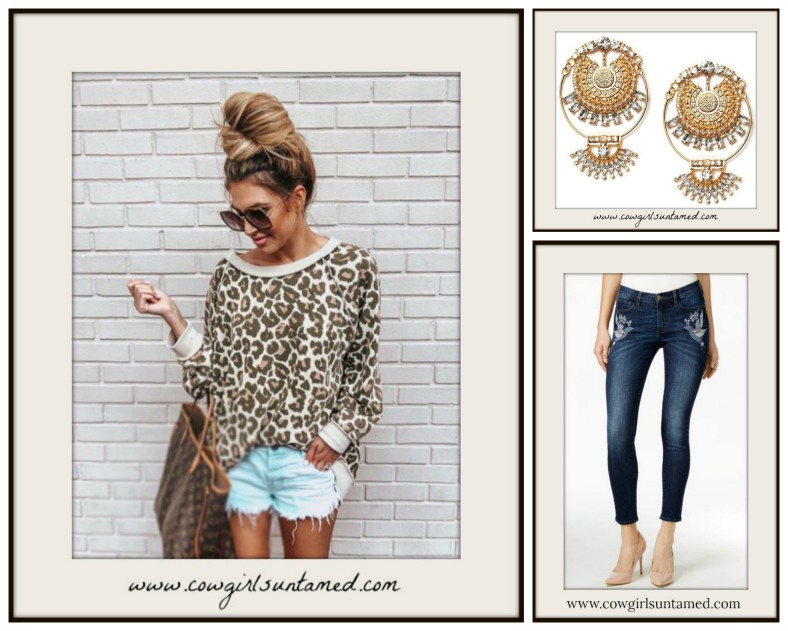 On The Prowl Leopard Print Top main image 1