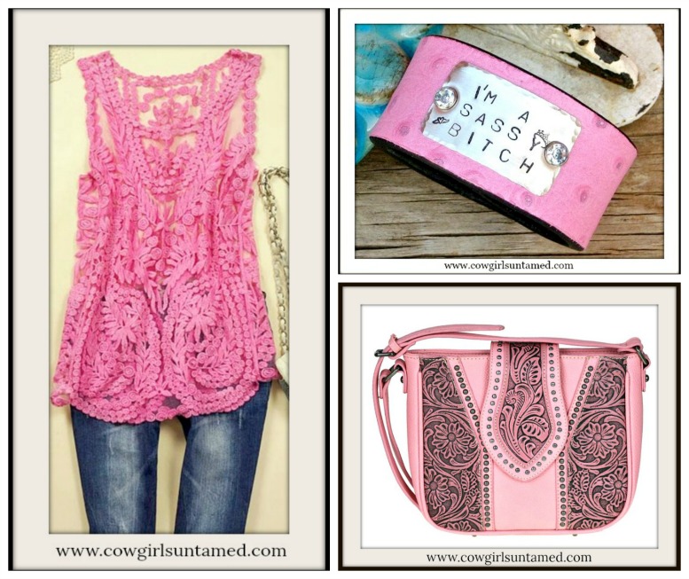 COWGIRL GYPSY Sheer Crochet Lace Sleeveless Green Western Top Shirt